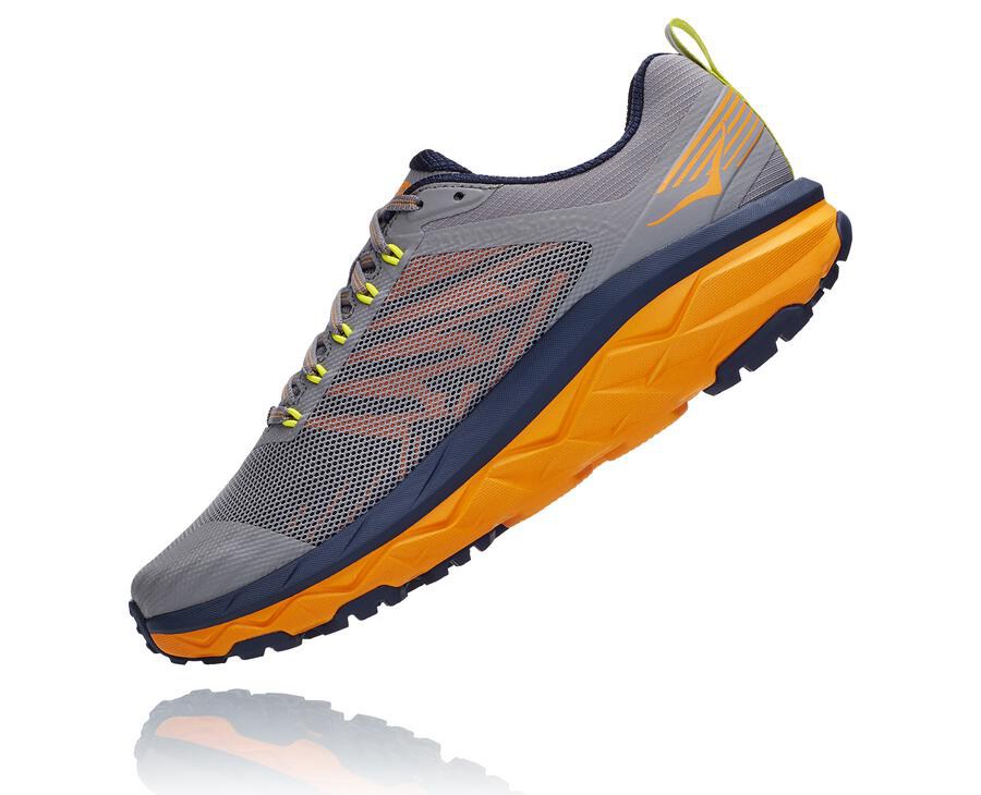 Zapatillas Trail Hoka One One Hombre - Challenger Atr 5 - Gris - ZNJ893016